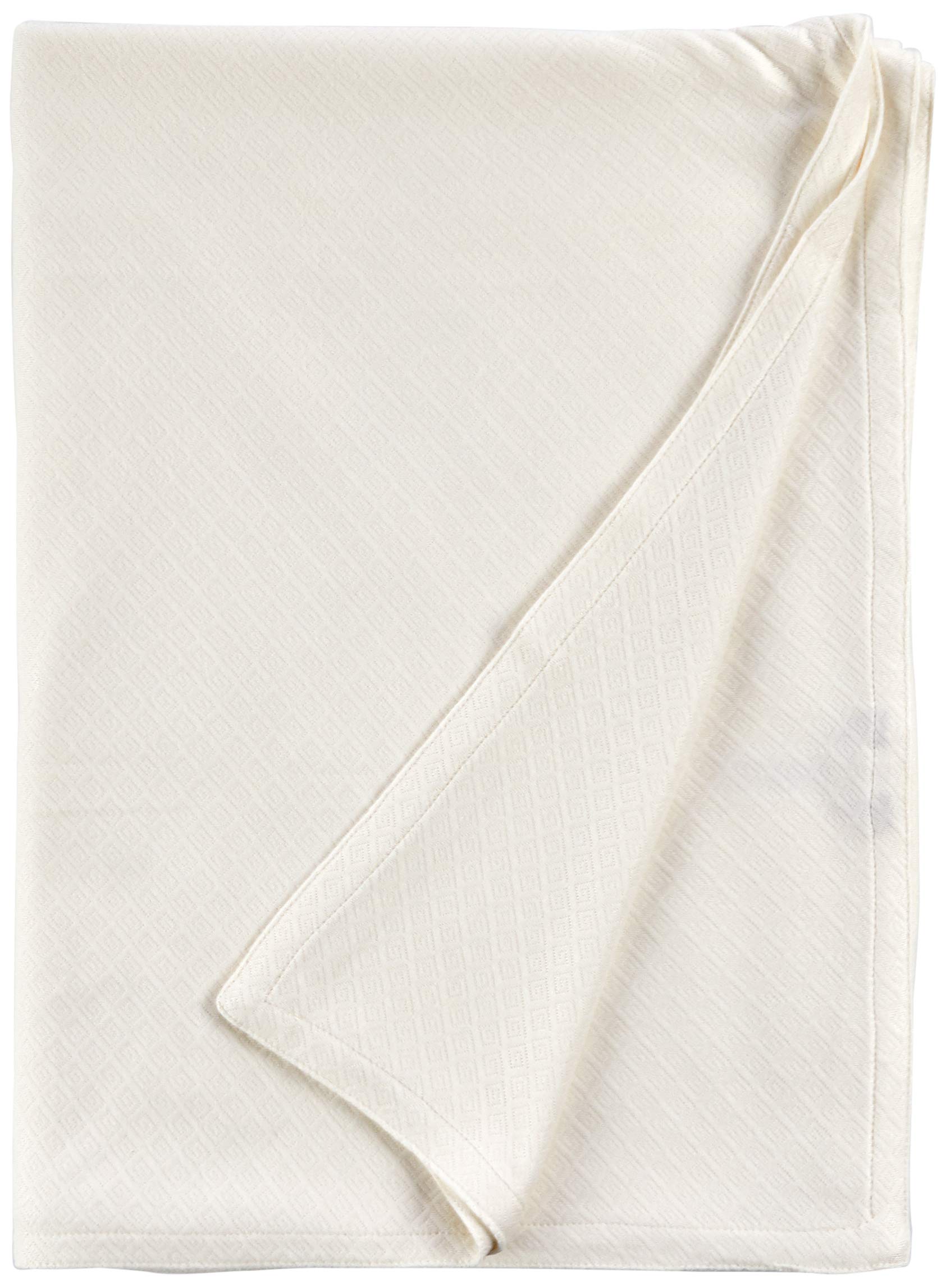 Penelope Eliza Super Soft Throw - 160x220cm - Ecru