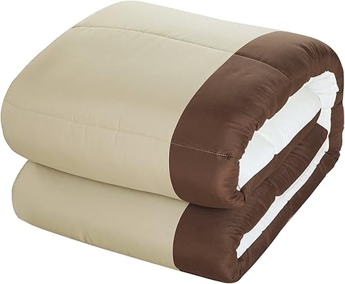 Miniatura 7 de Chic Home Mackenzie Complete juego completo de sábanas, ropa de cama de cuadrados de colores planos, colección cama en una bolsa, panel de vidrio,