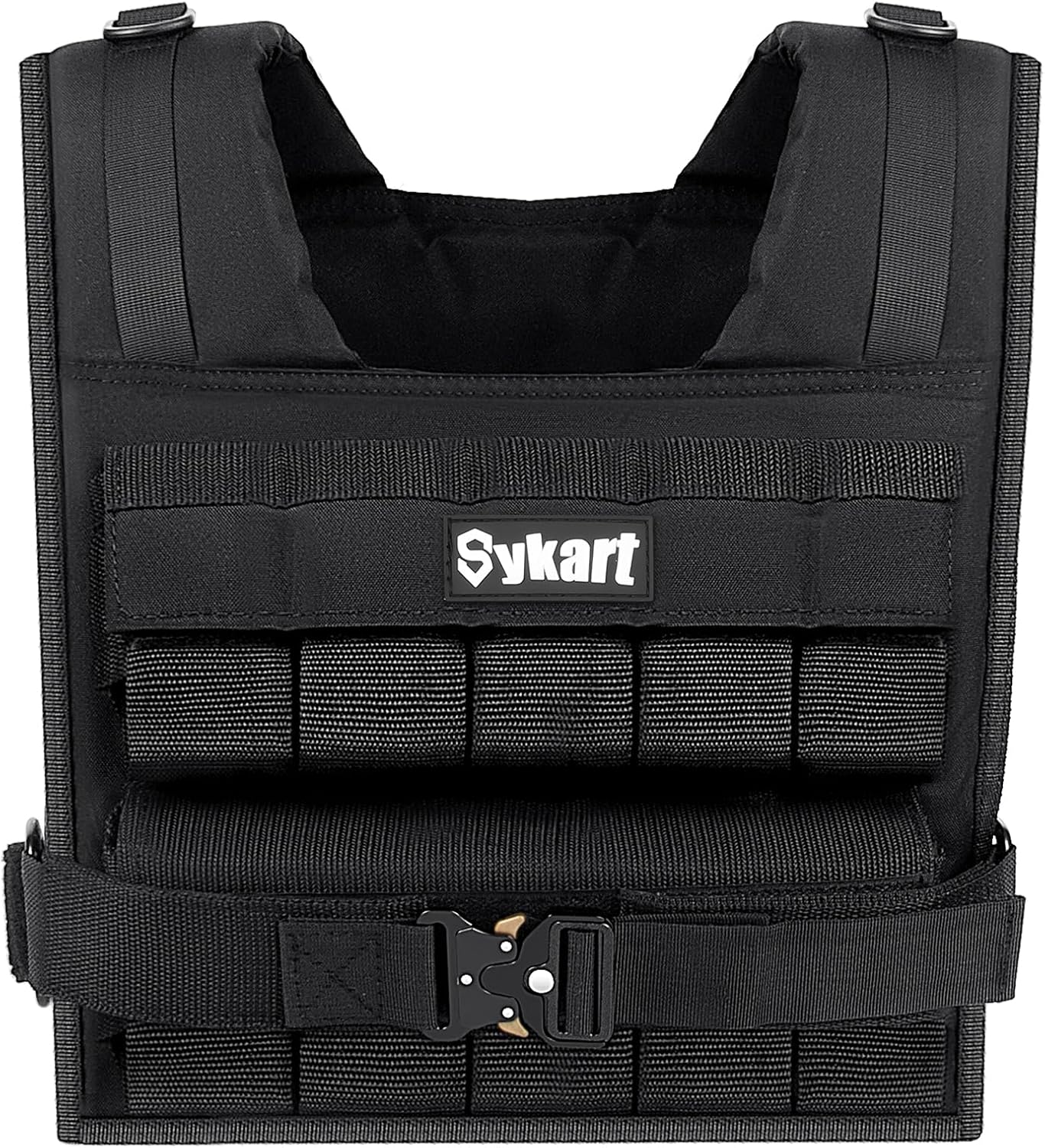 Weighted Vest Men 26lbs | 35lbs | 45lbs, Weighted Workout Vest With Removable Iron Weights, Weight Vest for Men and Women, Heavy Duty Weighted Exercise Vest for Strength Training Running Walking