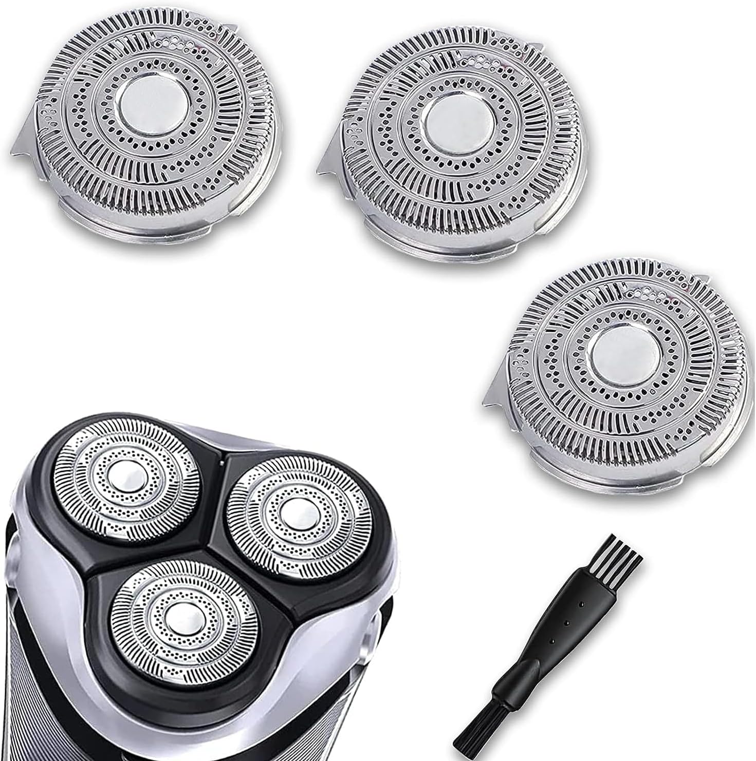 HQ9 Replacement Shaver Head Blades for Philips Norelco HQ9070 HQ9080 HQ8240/8260 PT920 8140XL 8160XL 8170XL, 6 pcs