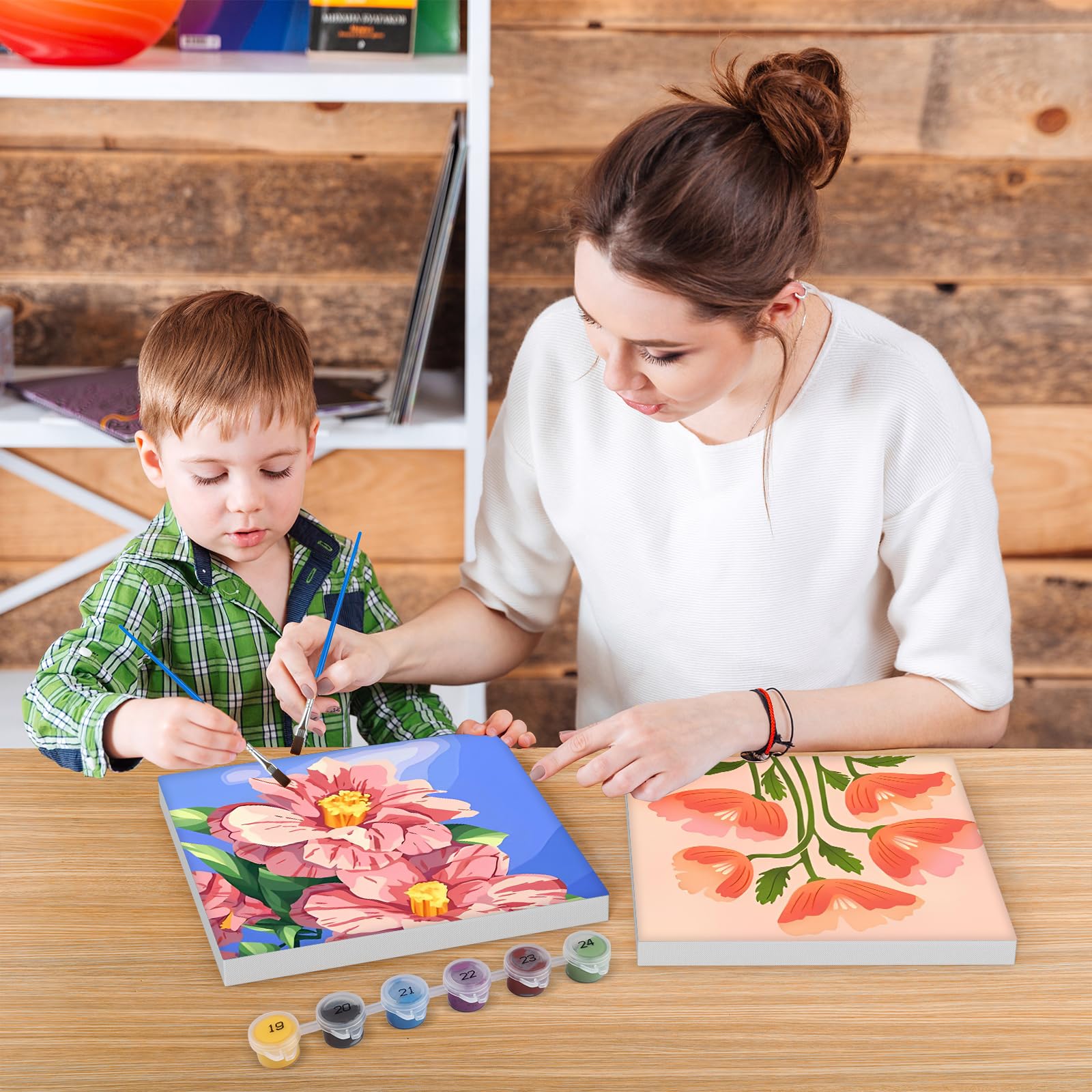 Mini Schilderen op Nummer - Cocktails, Bloemetjes & meer