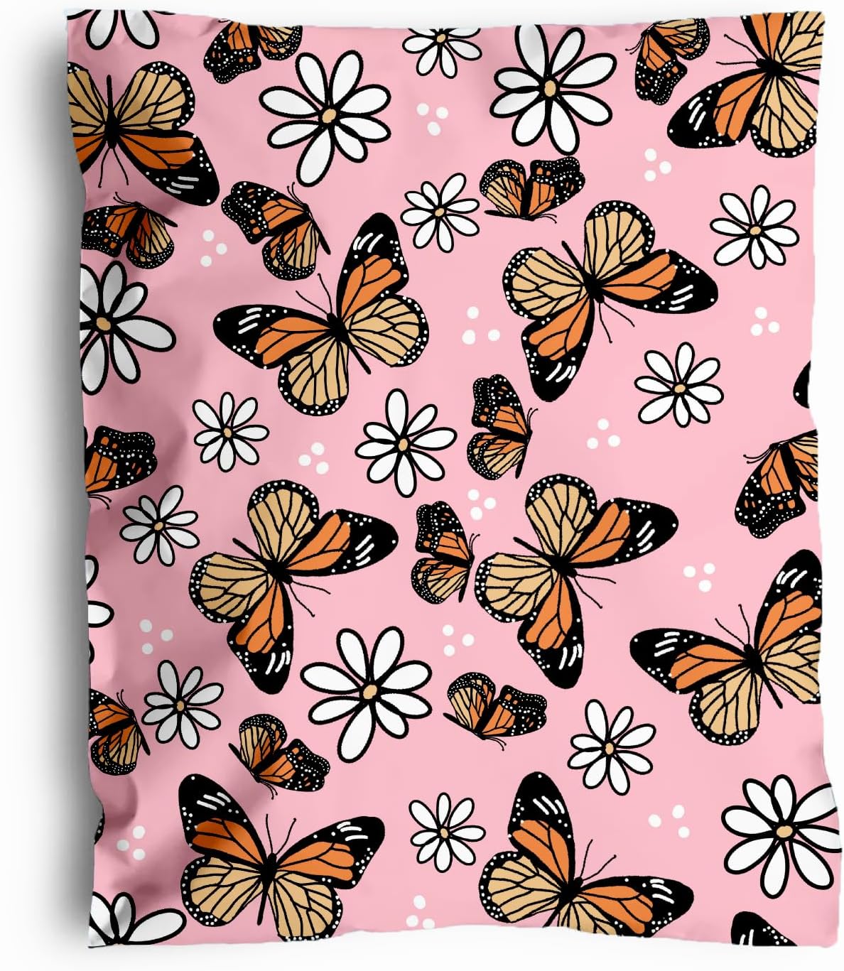 Poly Mailers 10x13-100 Pack - Shipping Bags for Small Business - Shipping Envelopes - Packing Envelopes - 10x13 Mailers Poly Bags [StrawberryFlowers]