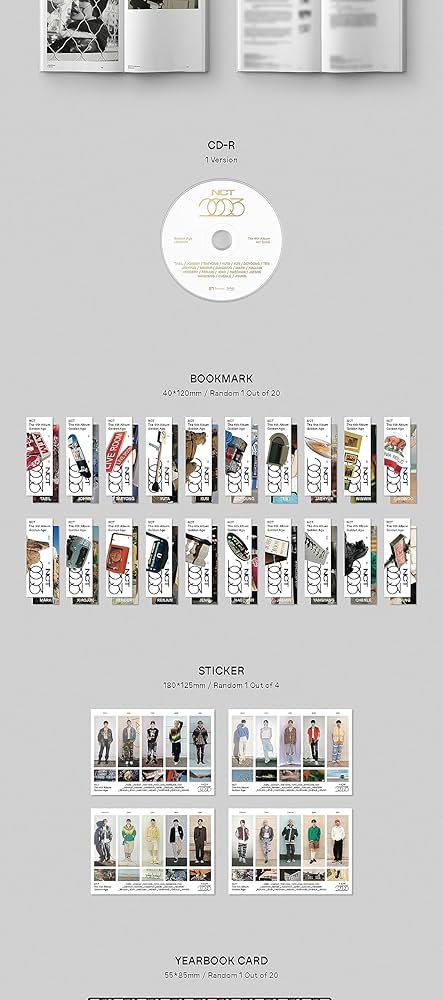 Amazon.com: NCT Golden Age 4th Album CD+Booklet+Photocard+