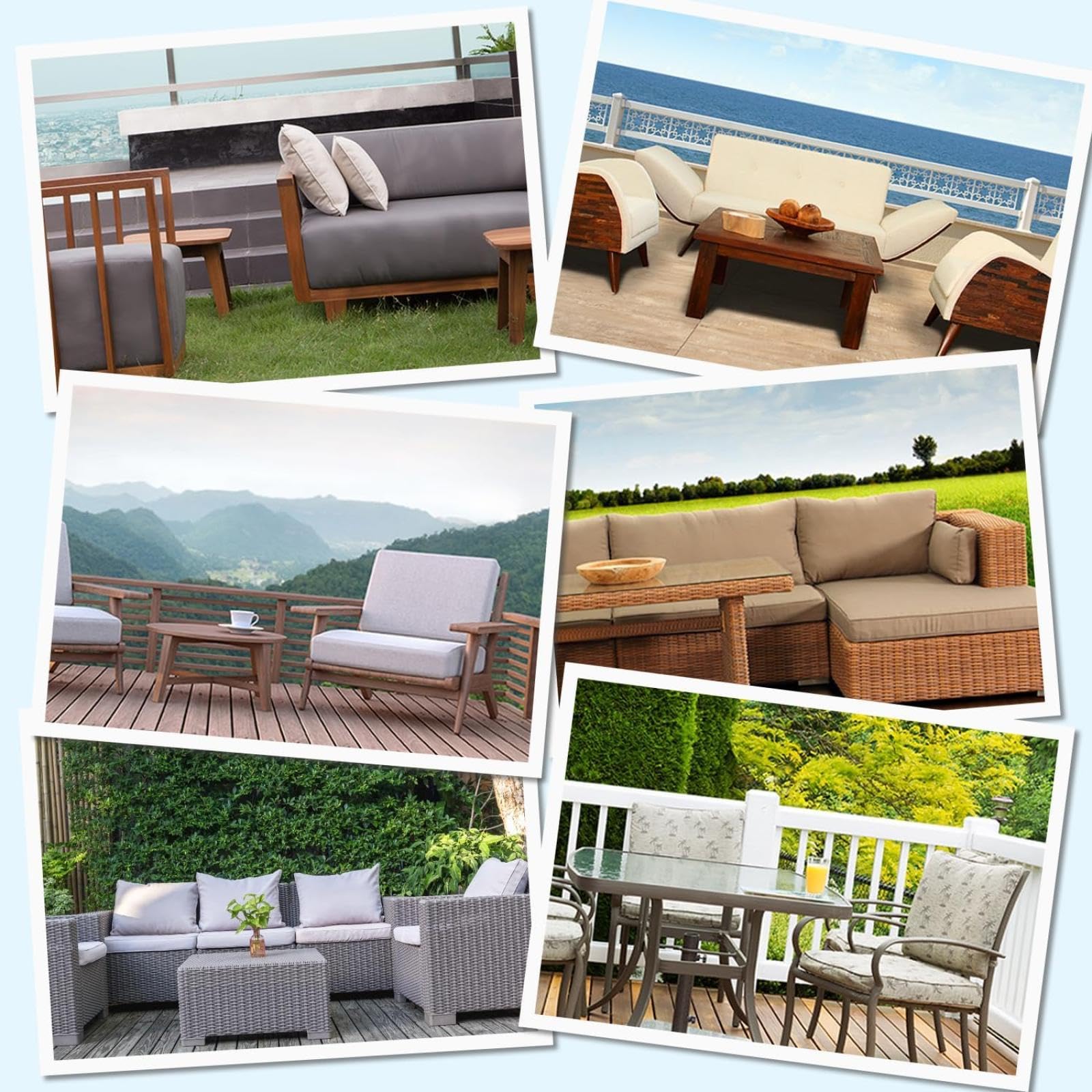 Abdeckung Gartenmöbel 600D 260x190x80cm/LxWxH Abdeckung Tisch Outdoor TerrassenmöBel Lounge Abdeckung gartenmöbel 00 Abdeckung Gartenmöbel Schutzhülle für Balkonmöbel