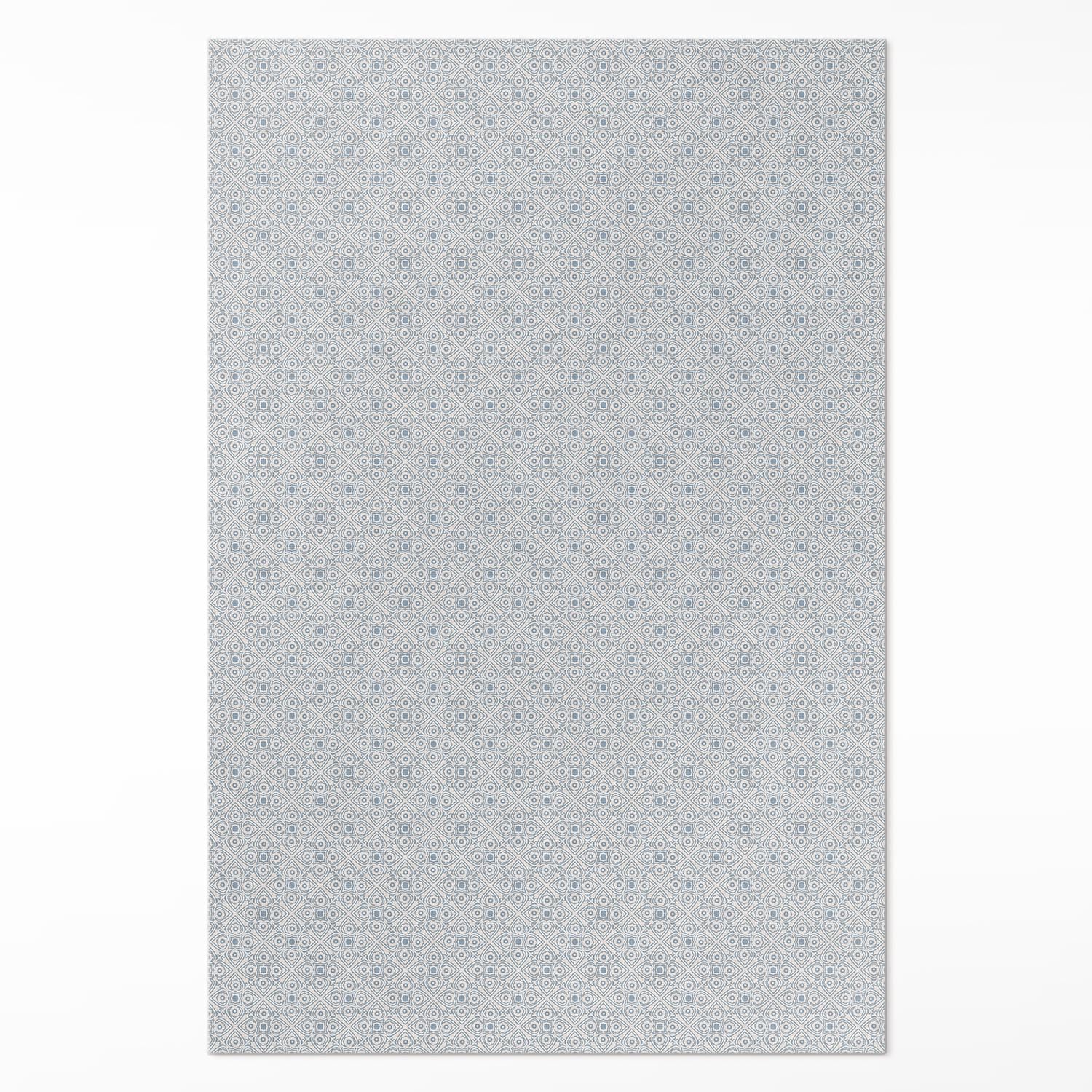 Tapis de sol vinyle PVC de qualité supérieure design mosaïque fine rectangle