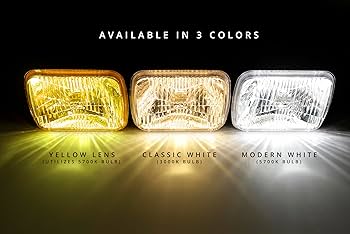 Amazon.com: Holley RetroBright LED Headlight - Yellow Lens