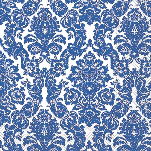 Miniatura 2 de Boston International IHR - Servilletas de papel de 3 capas, 16 unidades, color plateado