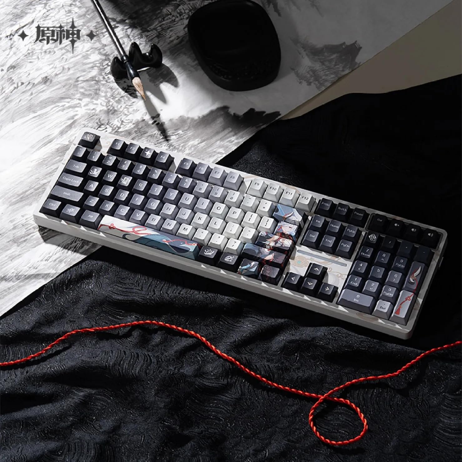Amazon | 原神（げんしん）申鶴イメージ メカニカル キーボード