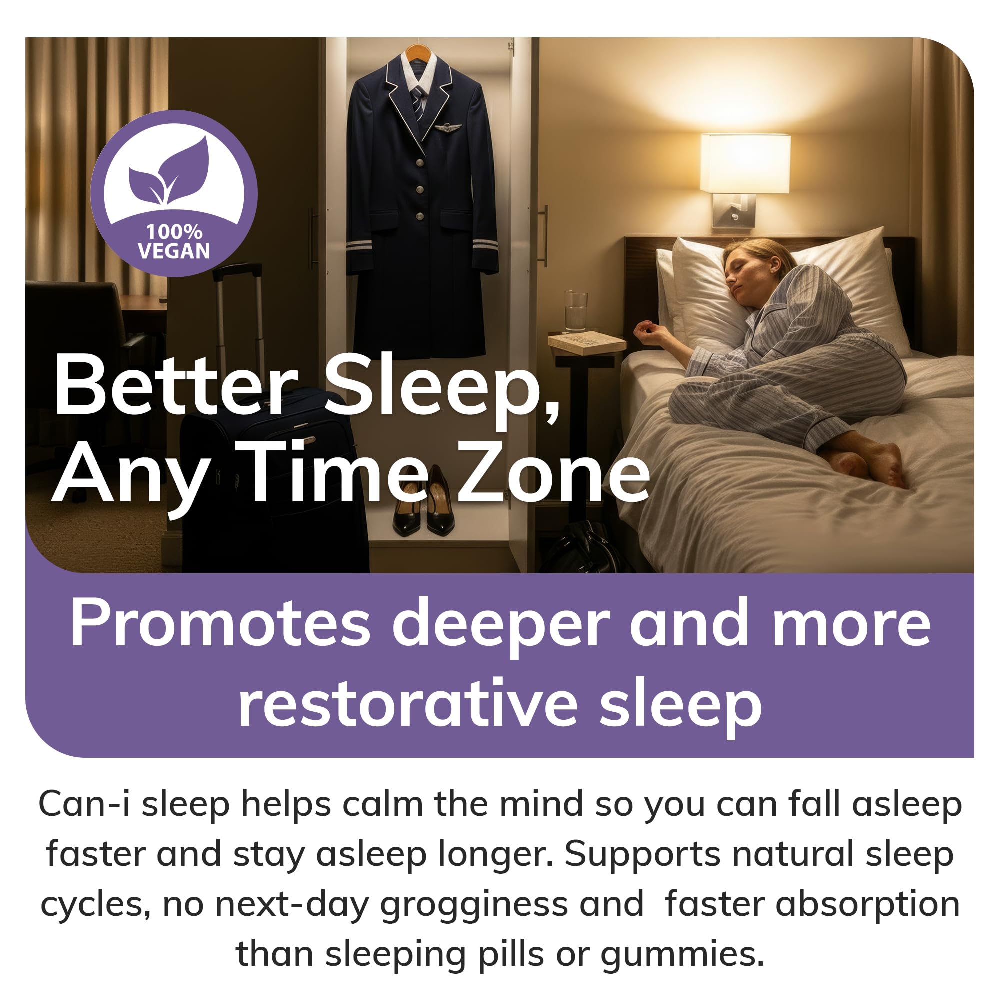 Fast-Acting Shift Worker Sleep Aid, 1 mg Melatonin Spray wih GABA & 5 HTP — Amazon image 4