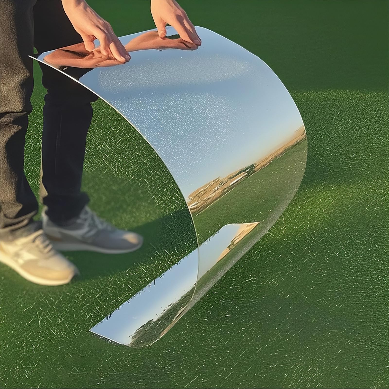 Poxvythb Clear Polycarbonate Sheets Plastic Roof Panel, Clear awning Covers, Rigid Plastic Sheet for Canopy Greenhouse Glass/Cover Replacement, 89% Light Transmission