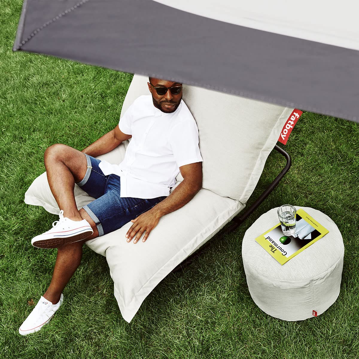 Fatboy Pouf d'extérieur Point Outdoor - Brume