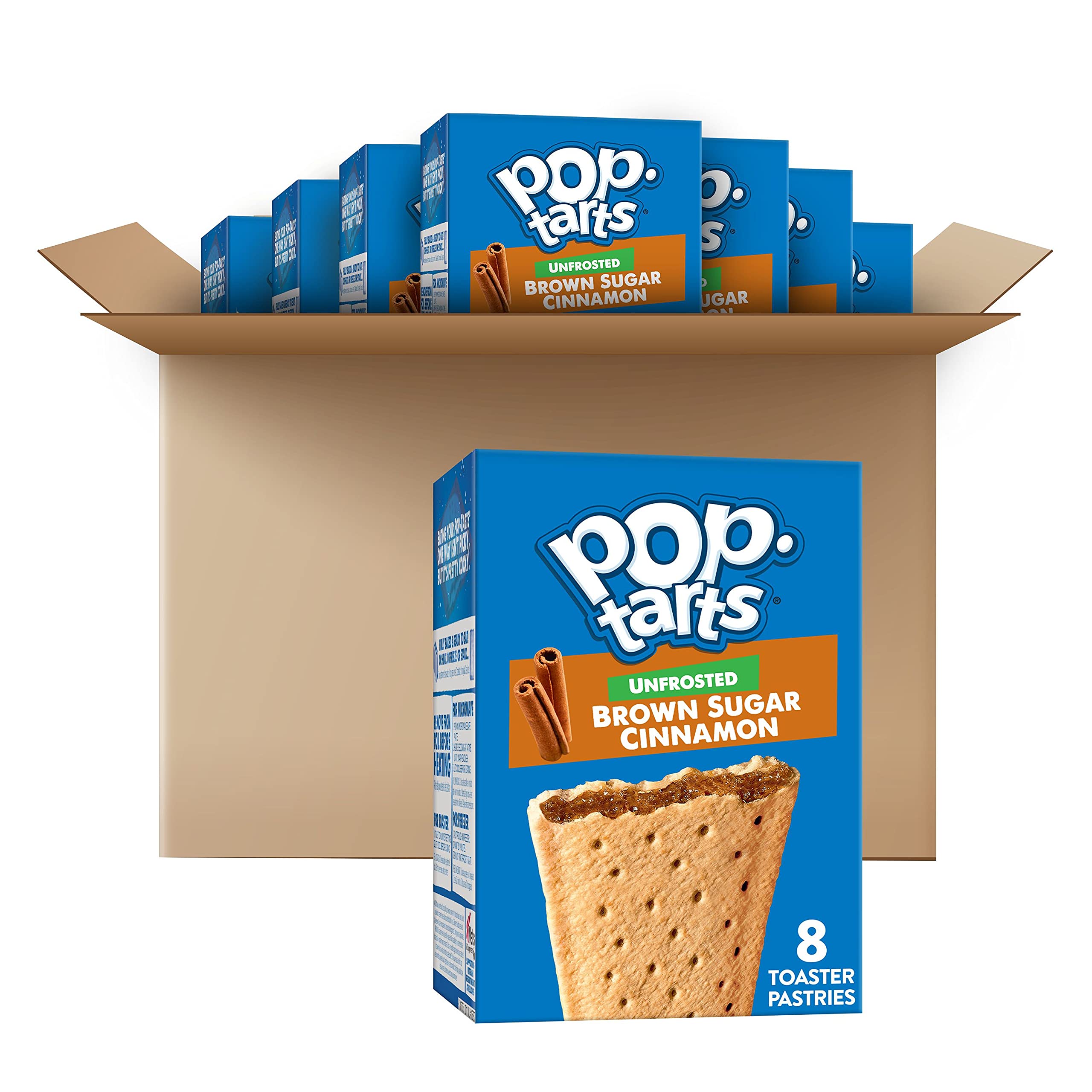 Pop Tarts Breakfast Toaster Pastries Unfrosted Brown Sugar Cinnamon  | amzdealz
