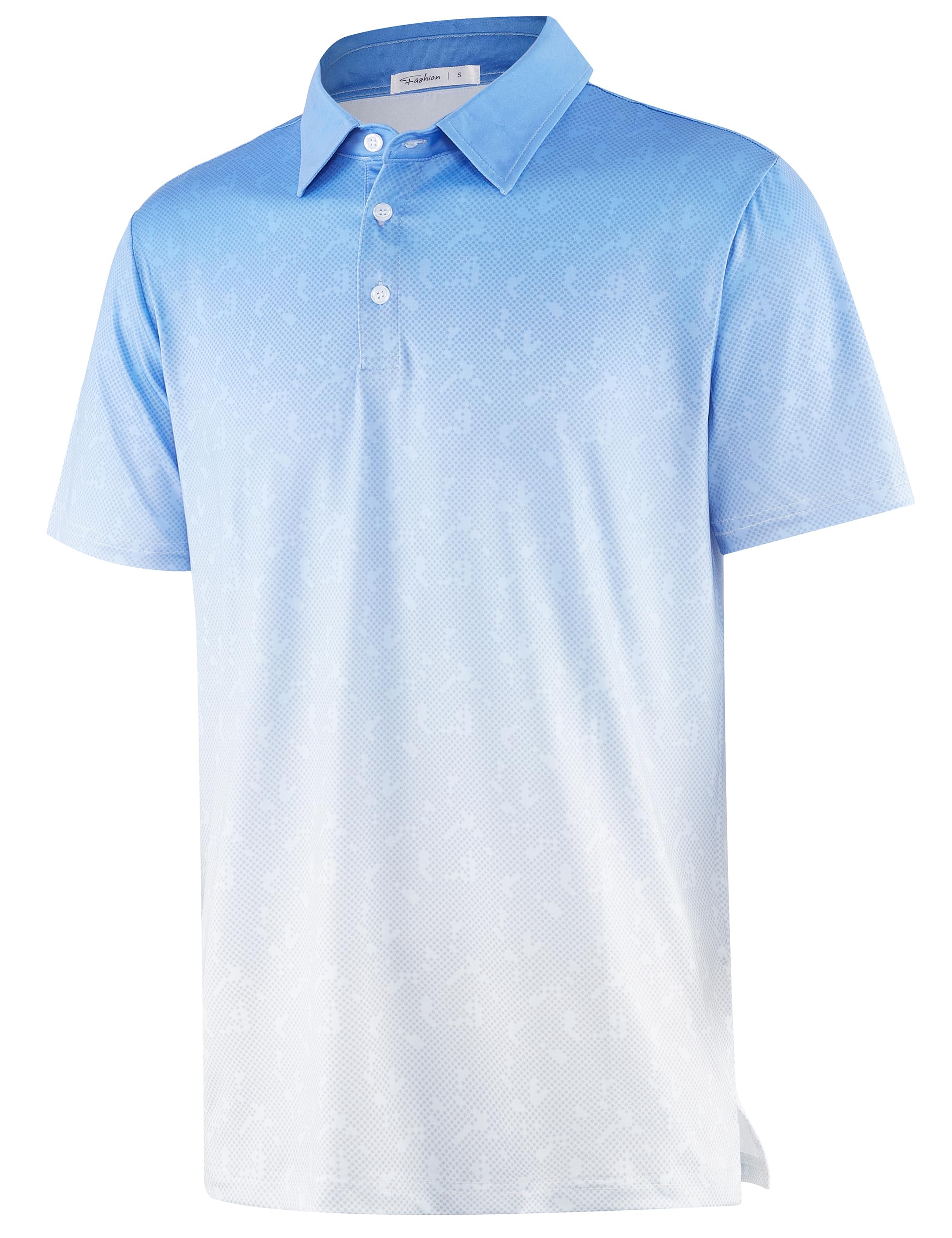 APTRO Mens Polo Shirt Short Sleeve Performance Golf Shirts Moisture Wicking Dry Fit Casual Quick-Dry T-Shirt