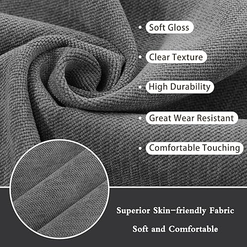 Miniatura 5 de baibu Almohada de lectura de espuma viscoelástica de 25 x 20 pulgadas, almohada de respaldo para sentarse en la cama, almohada para silla de