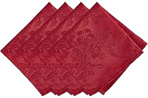 Elegant Red Cloth Christmas Napkins for Sophisticated Holiday Dining