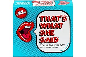 Thats What She Said Game Adult Card Game