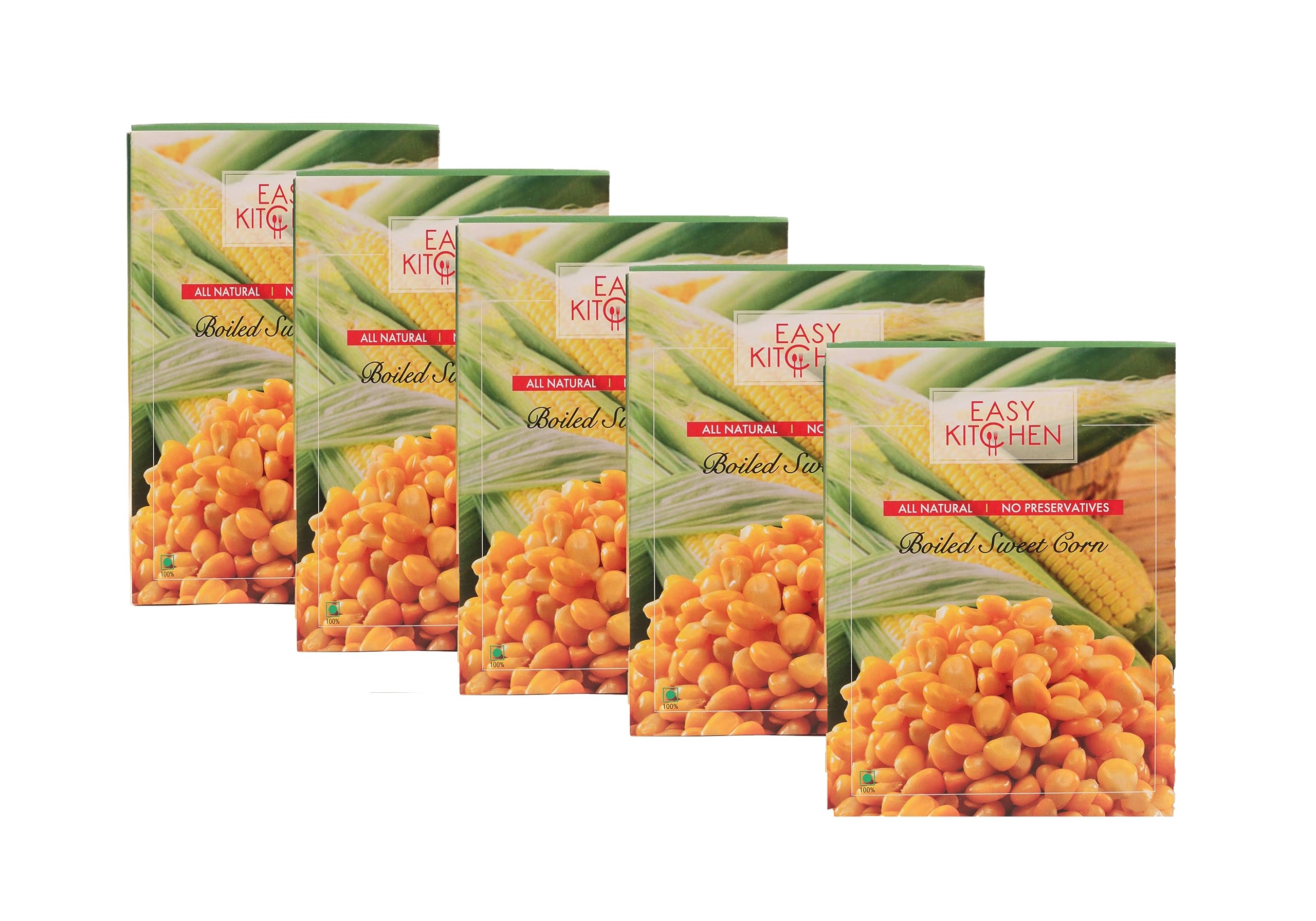 Easy Kitchen Ready To Eat/Ready To Cook Boiled American Sweet Corn with No Preservatives & No Gluten I All Natural I No Artificial Colors or Flavouring (Pack of 5 X 225 g) (B094NQ5NZR) Amazon Price History, Amazon Price Tracker