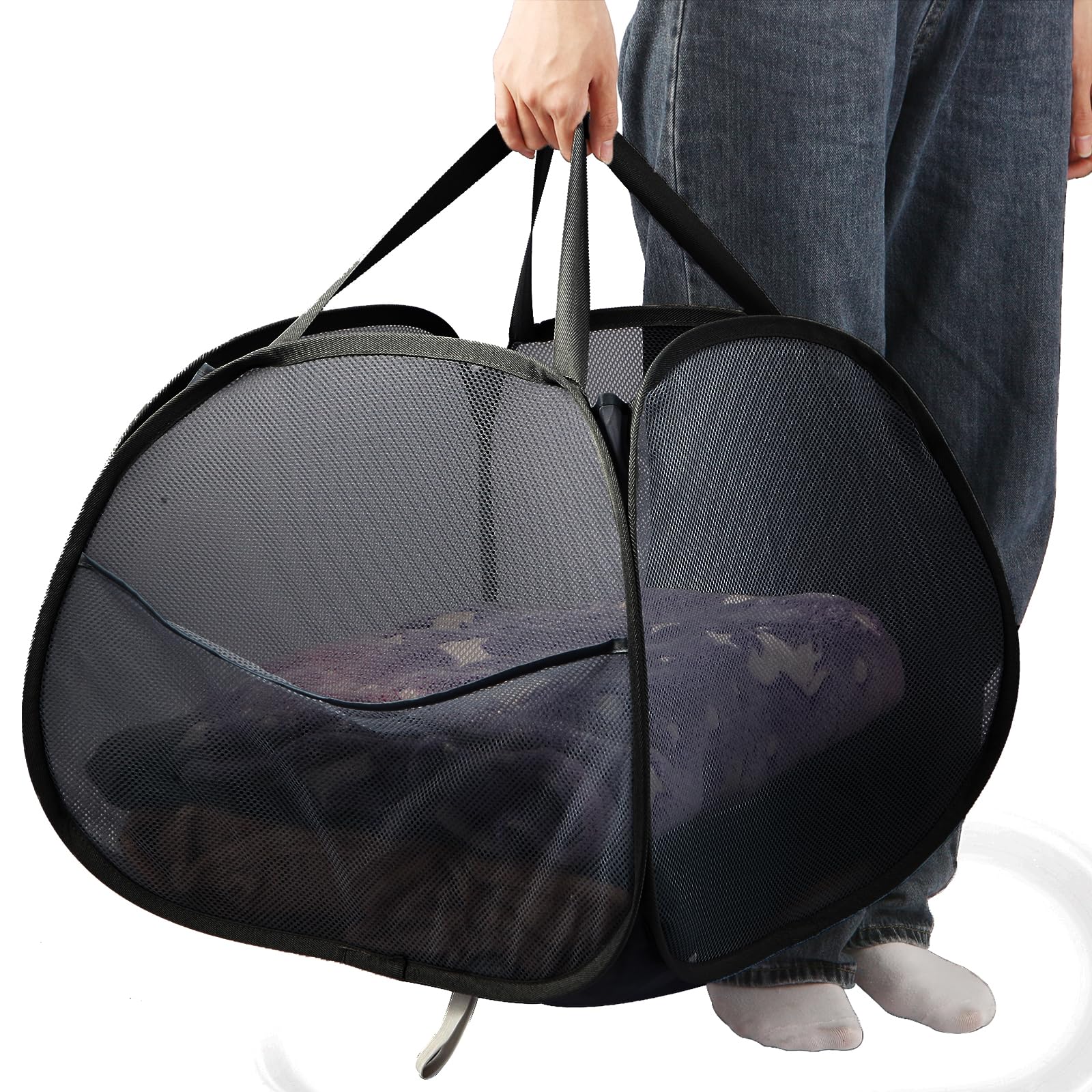 Aazon.co: Collapsible Laundry Baskets, Foldable esh Clothes Haper Aazon.co: Collapsible Laundry Baskets, Foldable esh Clothes Haper