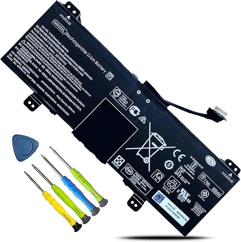 GB02XL - Batería de repuesto para laptop HP ChromeBook 14-DB0051CL X360 11 G2 EE Chromebook 11A G6 G8 EE Series Notebook L42550-271 L42550-541