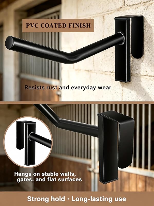 ChayWillow Wall Mount Saddle Rack 1 Pack – product photo 3 of 5