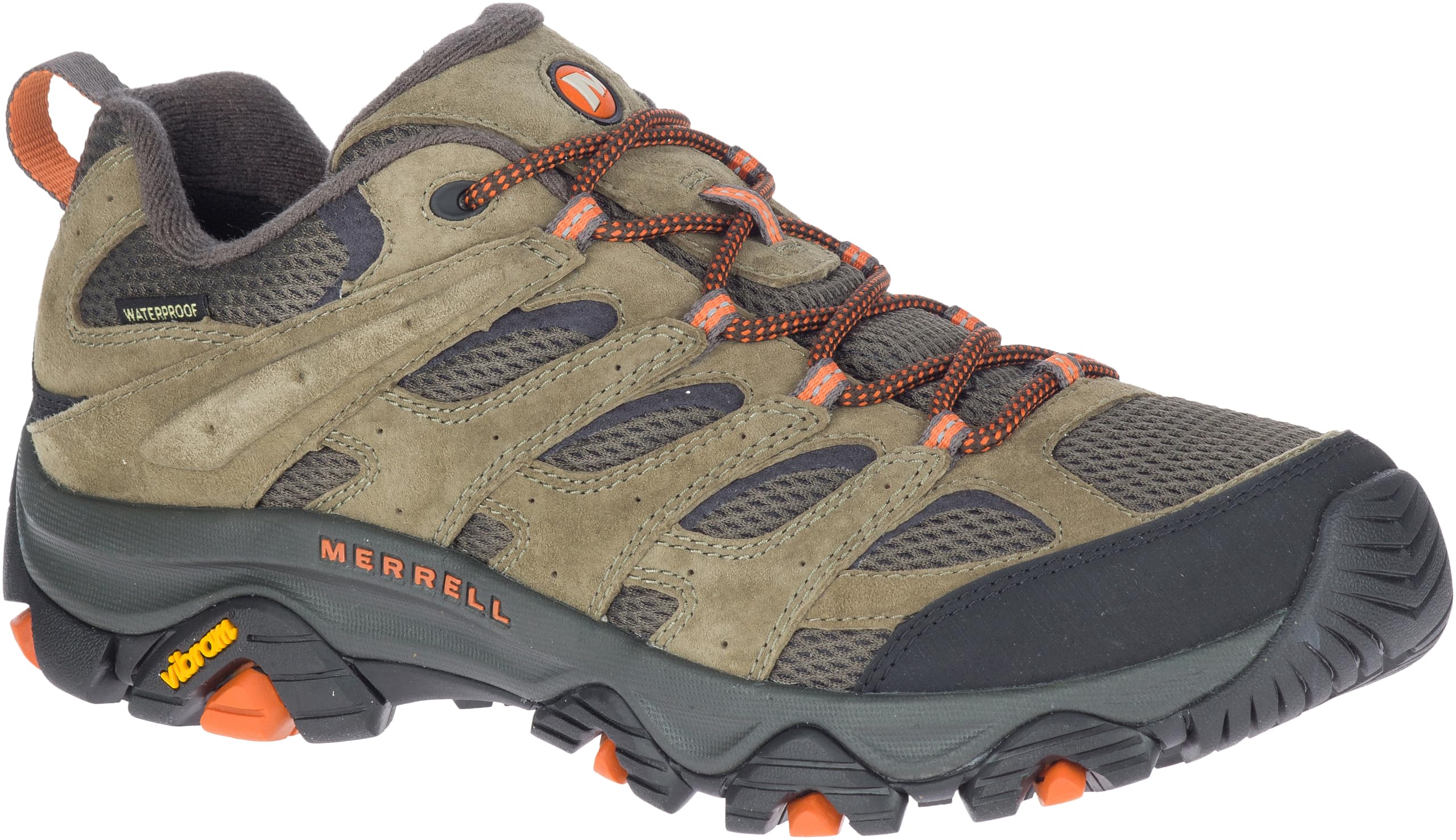 Merrell Mens Moab Goretex Hiking Shoes - Green