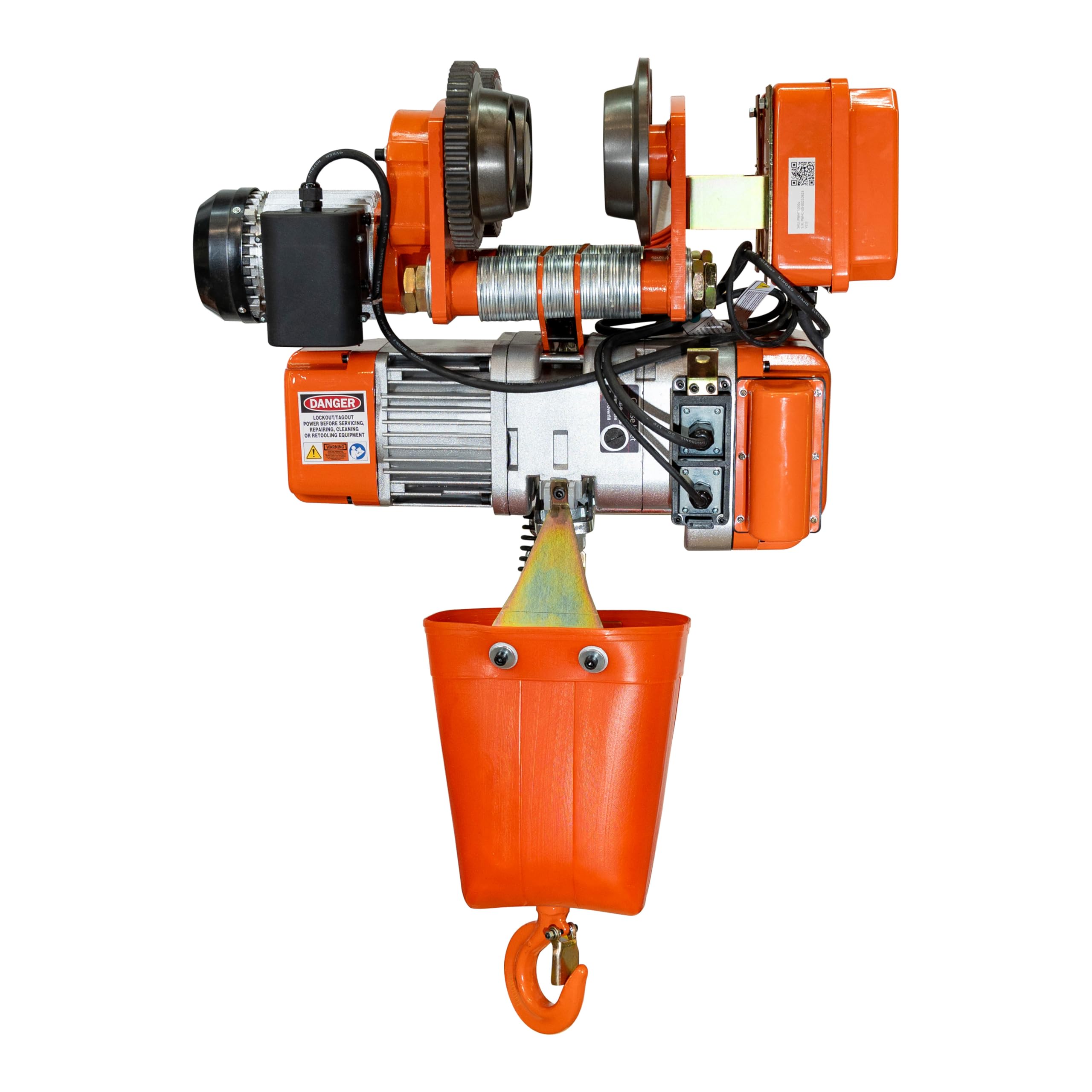 Prowinch 1 Ton Electric Chain Hoist Power Trolley 20 ft. G80 Chain M3/H2 220V