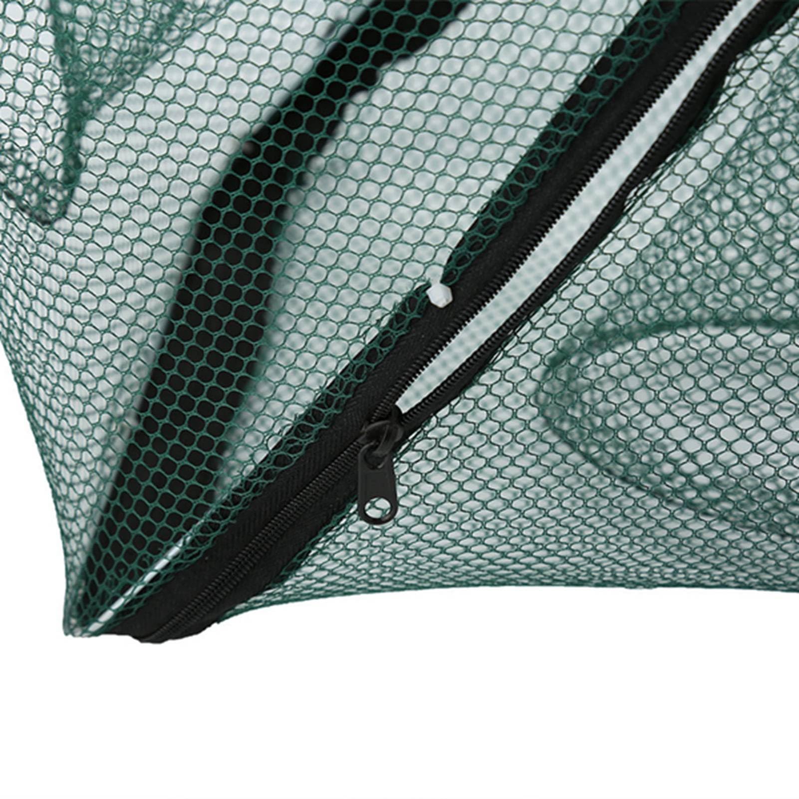 Rete da pesca automatica in nylon per catturare odori, anguille e gamberetti, facile da usare per appassionati di pesca e principianti