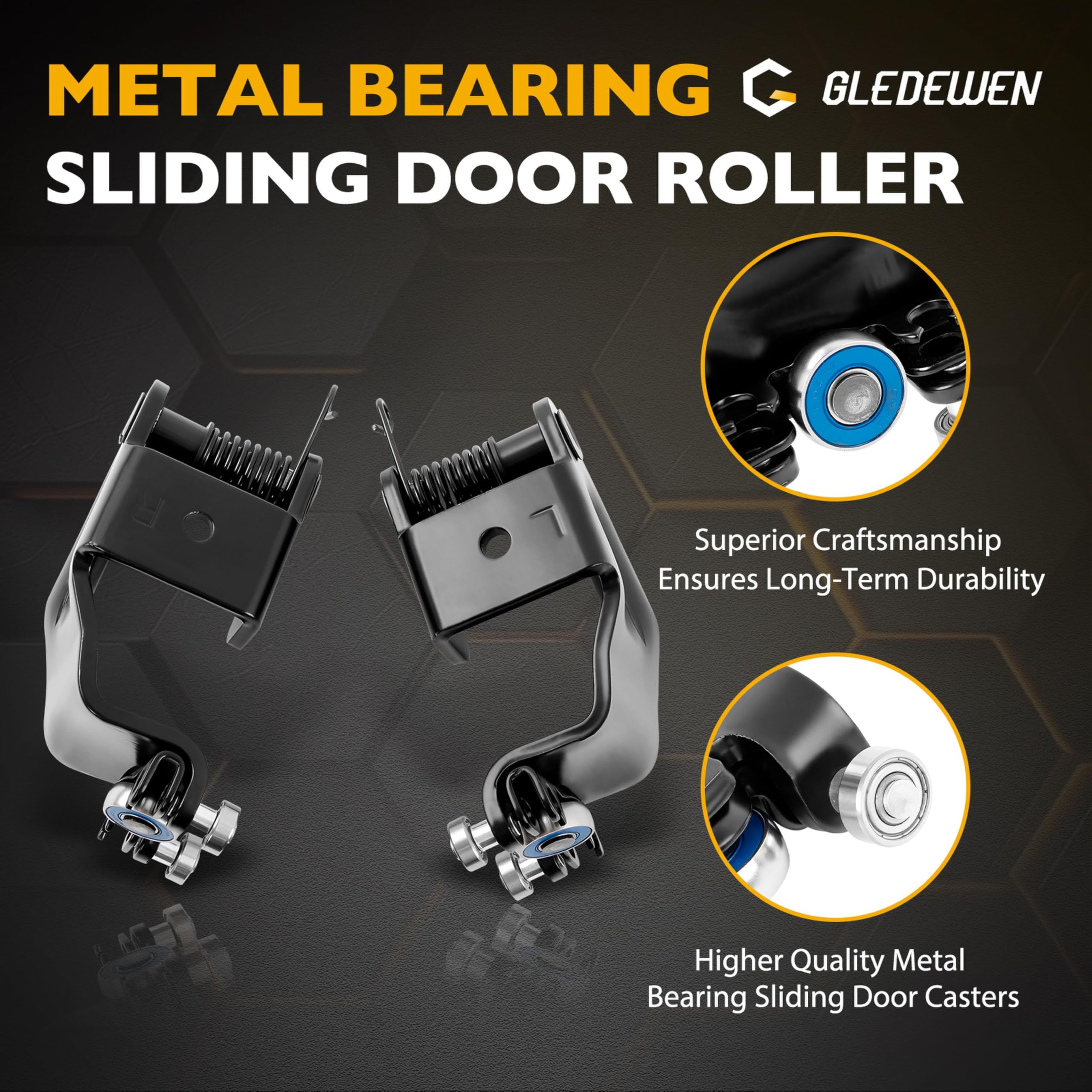 アクセサリー Action Roller Advance Amazon.com: Sliding Door Roller with Metal Bearing Assembly Fit