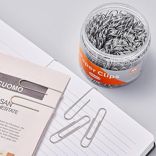 Miniatura 6 de NEEWAY 300 clips de papel grandes, clip de papel jumbo, clips de papel de 2 pulgadas