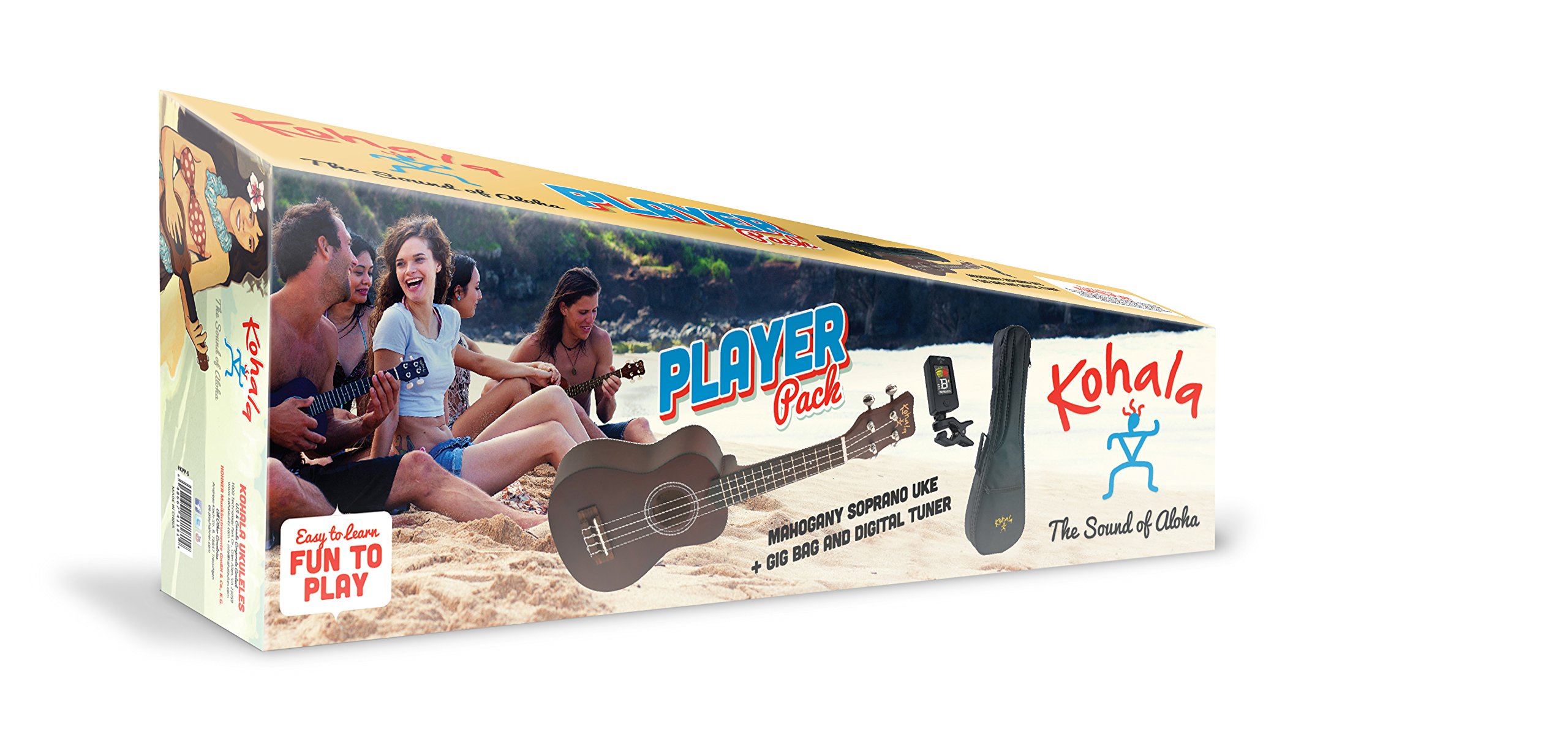 Kohala KPP-T PACK CON UKULELE TENORE.