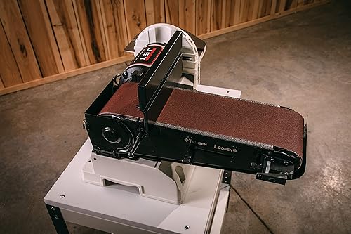 Miniatura 7 de JET JSG-96OS, correa de 6 x 48 pulgadas y lijadora de disco de 9 pulgadas con soporte, 1 ph 115 V (708596K)