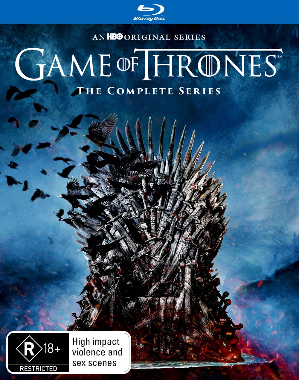 Game of Thrones: The Complete Series Blu-ray | 33 Discs | NON-USA Format | Region B Import - Australia