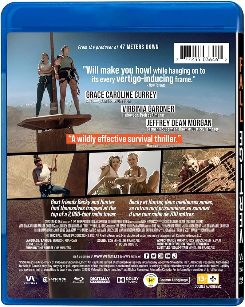 Amazon.com: Fall (Blu-ray) : Grace Caroline Currey, Virginia