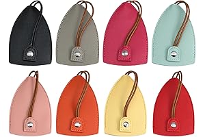 Creative Pull-Out Car Key Case:  Stylish PU Leather Key Wallets
