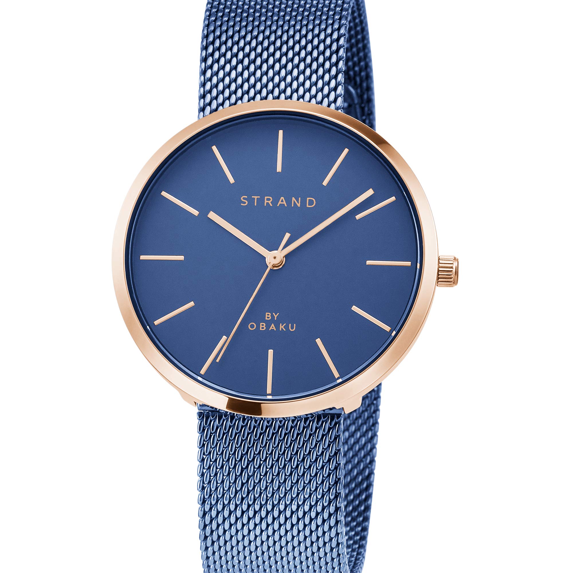 Strand By Obaku Sunset Analogue Womens Watch(Blue Dial Womens Standard Colored Strap)-S700LXCIMC (B083FWZTHH) Amazon Price History, Amazon Price Tracker