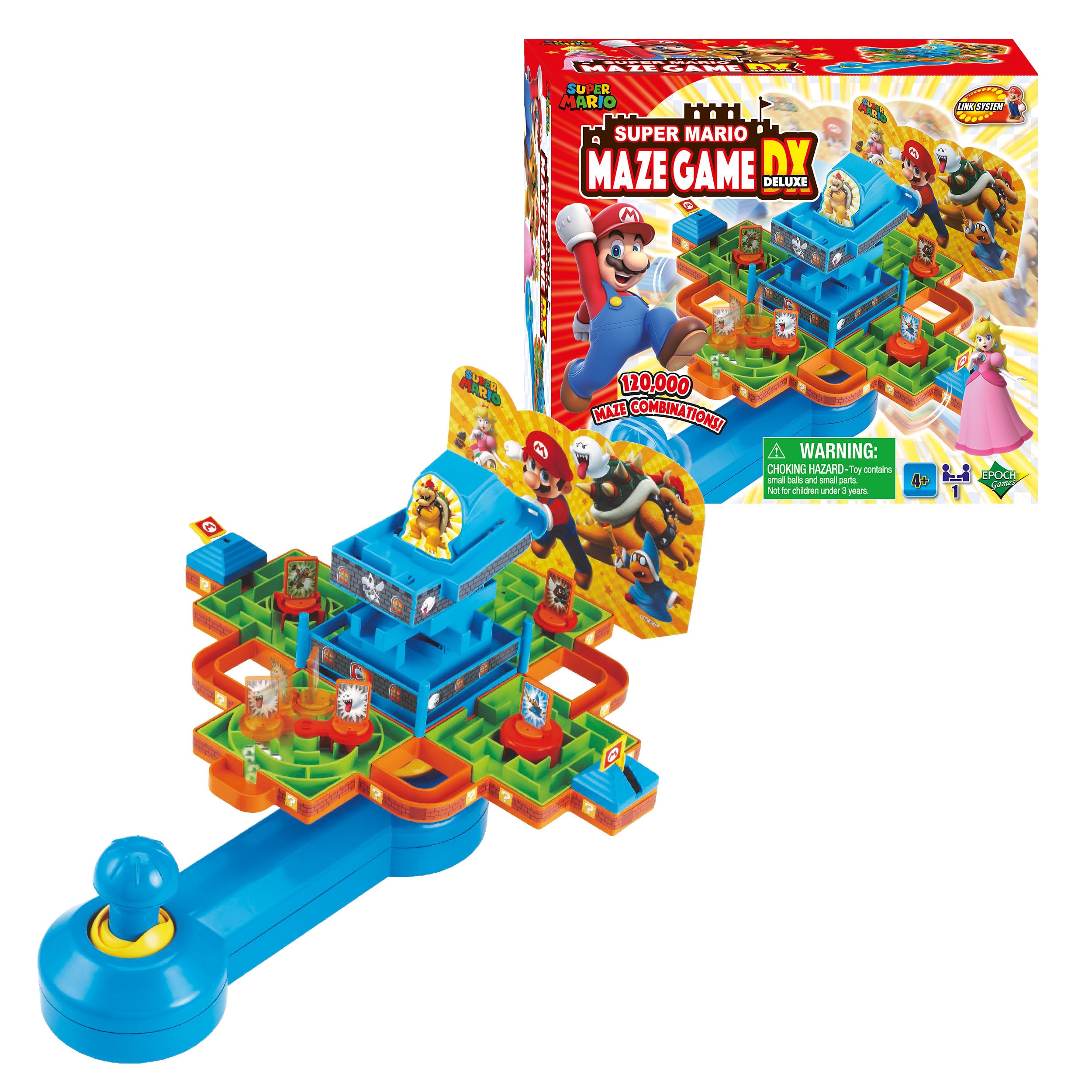 EPOCH Games- Super Mario Maze Game DX Jeu de société, 7371