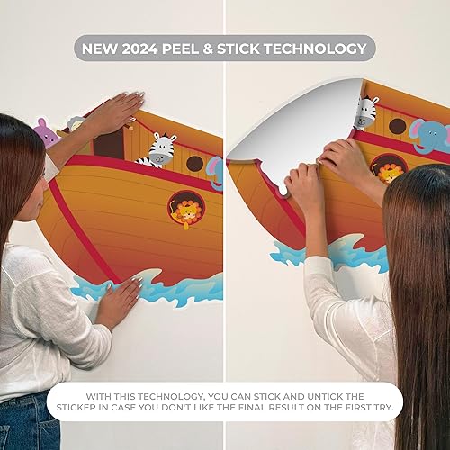 Miniatura 4 de Calcomanía de pared de faro, ballena y pulpo, decoración para dormitorio de niños, decoraciones náuticas I Decoración náutica de aula I Decoración