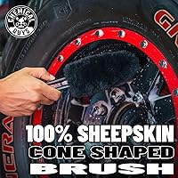 Vista 6 de Chemical Guys CLD_203_16 Serie Signature Limpiador de Ruedas para Todos los Acabados Brillantes 473 ml + Cepillo para Rueda y Llanta Gerbil Acc_B01