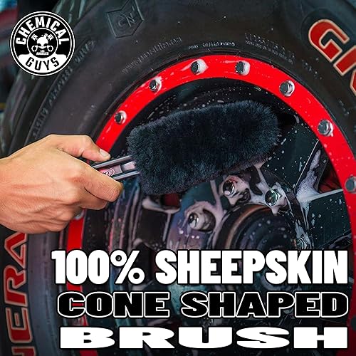 Miniatura 6 de Chemical Guys CLD_203_16 Signature Series Limpiador de ruedas para todos los acabados brillantes, 16 onzas líquidas + cepillo Acc_B01 para ruedas y