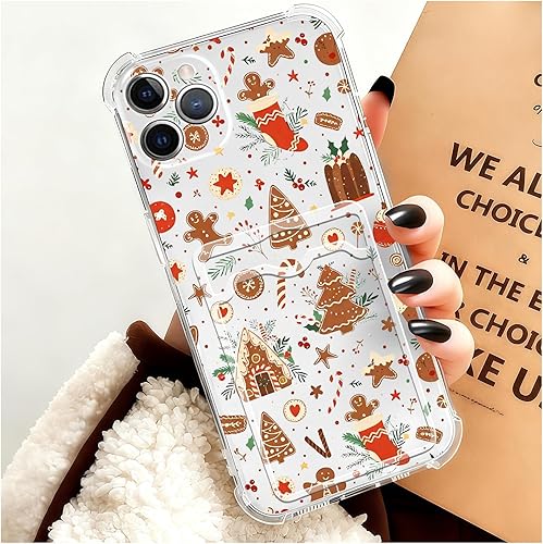 Miniatura 44 de Branwen Funda para iPhone 11 de 6.1 pulgadas, diseño de cascanueces y bailarina, cartera transparente a prueba de golpes, funda de bolsillo de TPU