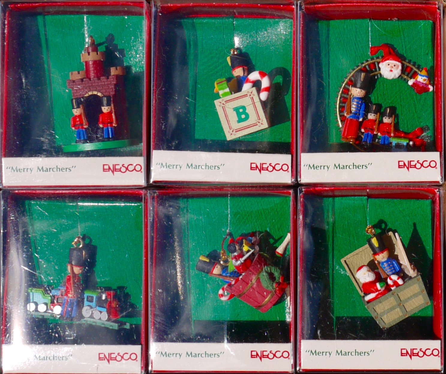 Miniature de Noël Merry Marchers collection Petites Merveilles déco table