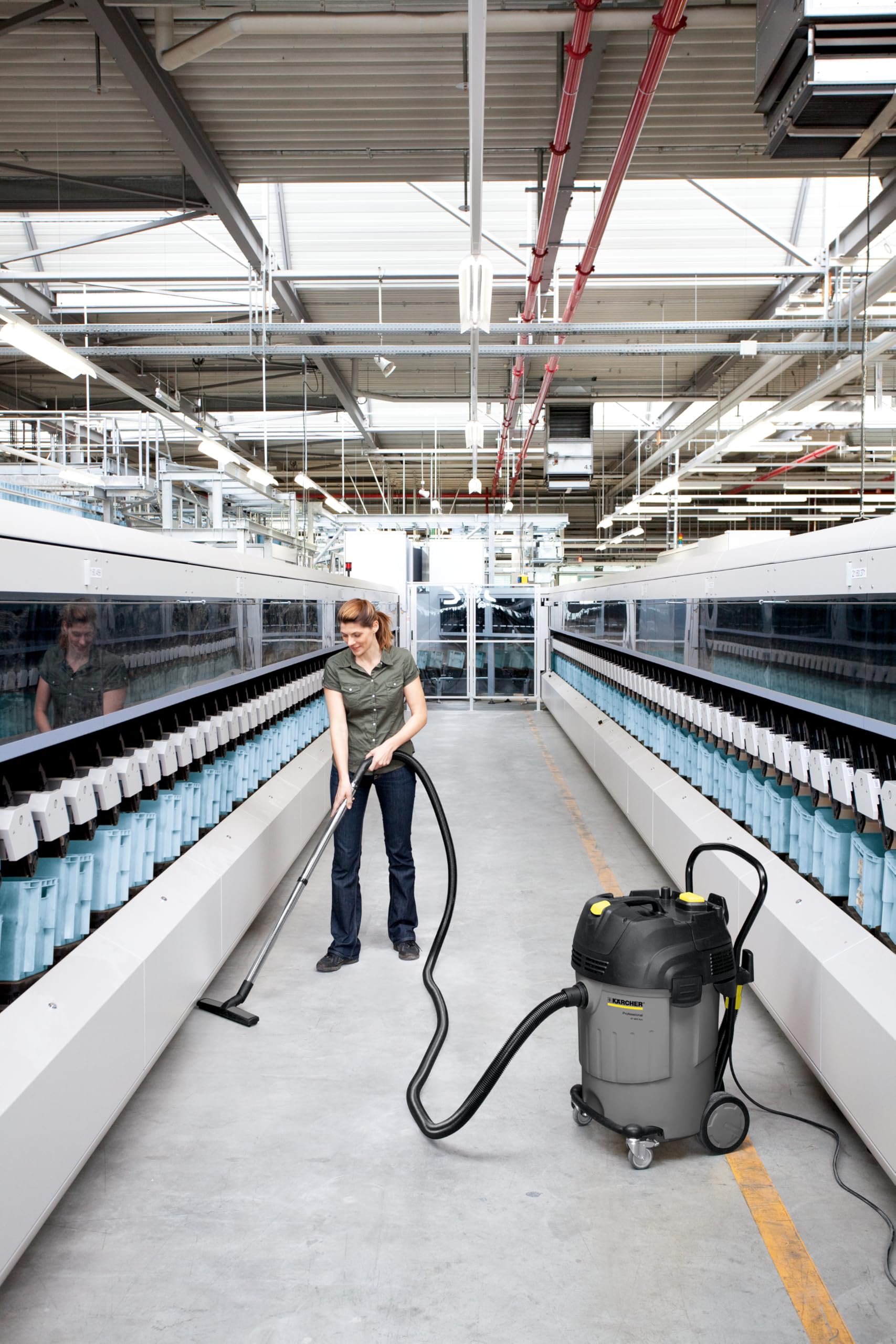 Kärcher NT 65/2 Ap - Aspiradora (2760 W, 220-240, 50-60, Aspiradora de Tambor, Sin Bolsa, 65 L)
