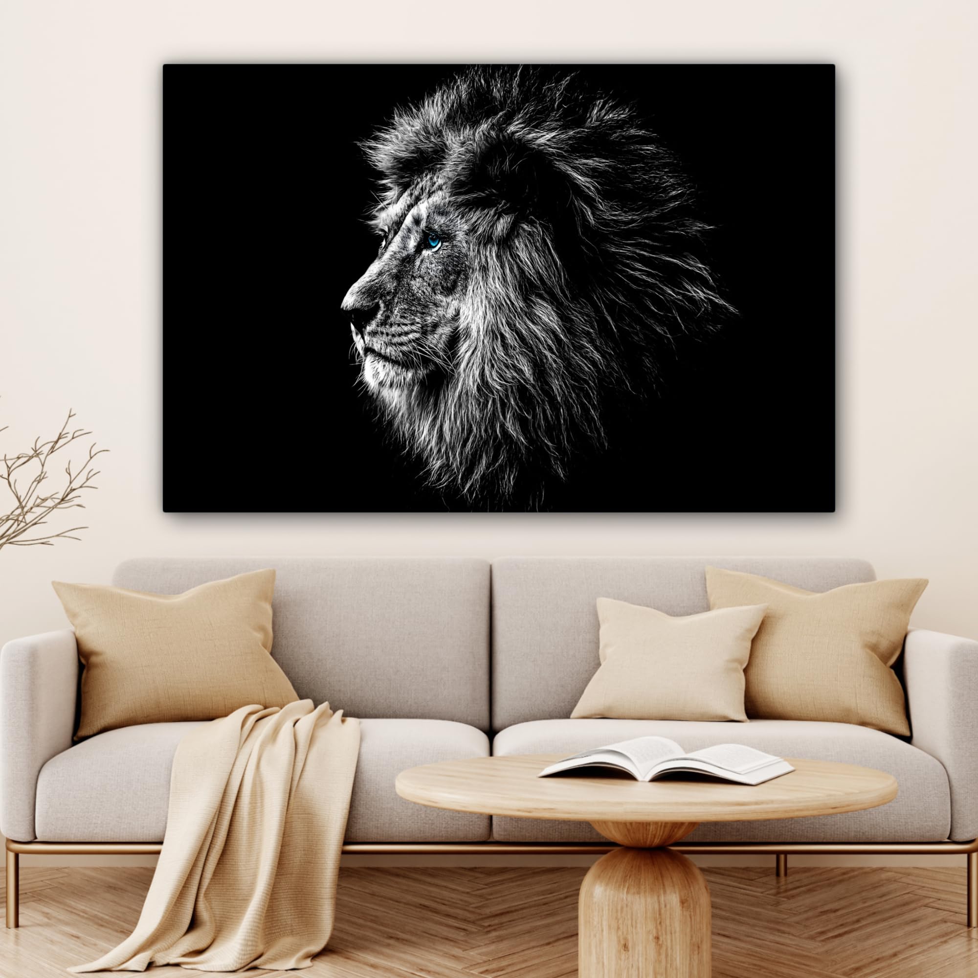 Canvas - Schilderij Stilleven met een gouden bokaal - Schilderij - Oude