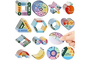 ZOiiWA Reusable Sensory Stickers for Anxiety