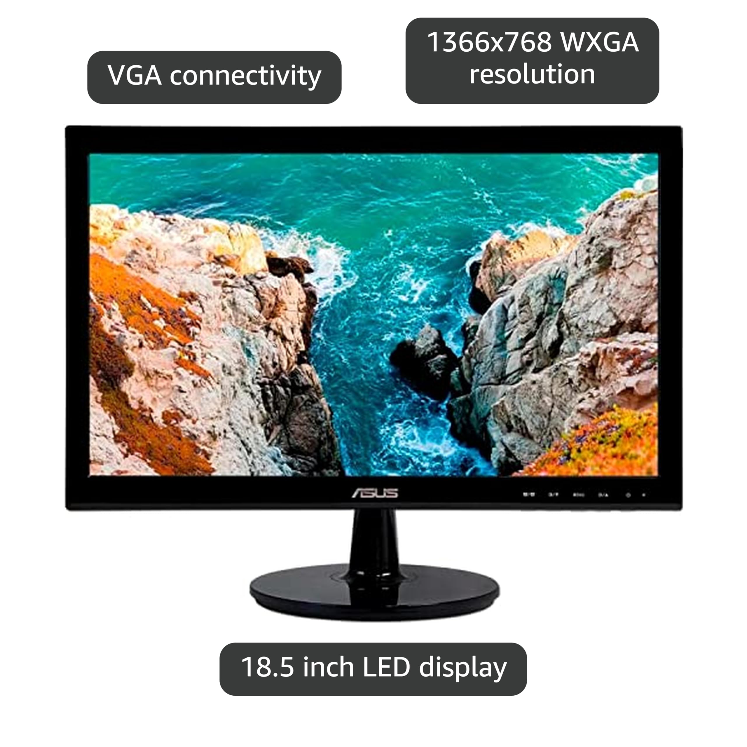 Amazon.com: ASUS VS197D-P 18.5