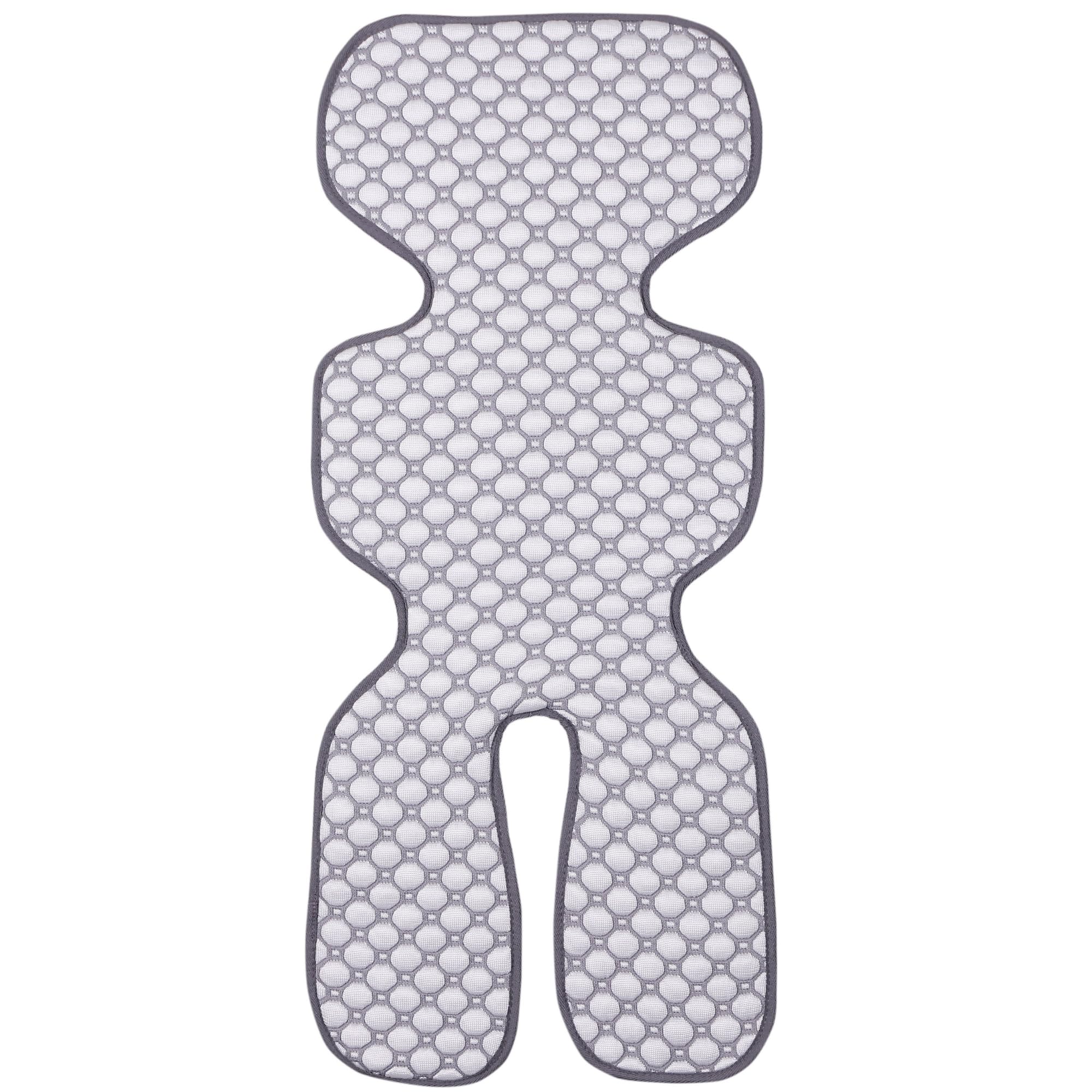Little Dedi Iceberg Innovative Stroller Liner with Iceberg 4D Fabric and Temperature Regulation – Oeko-Tex 100 Class 1 (Grey, 0-2 Years)