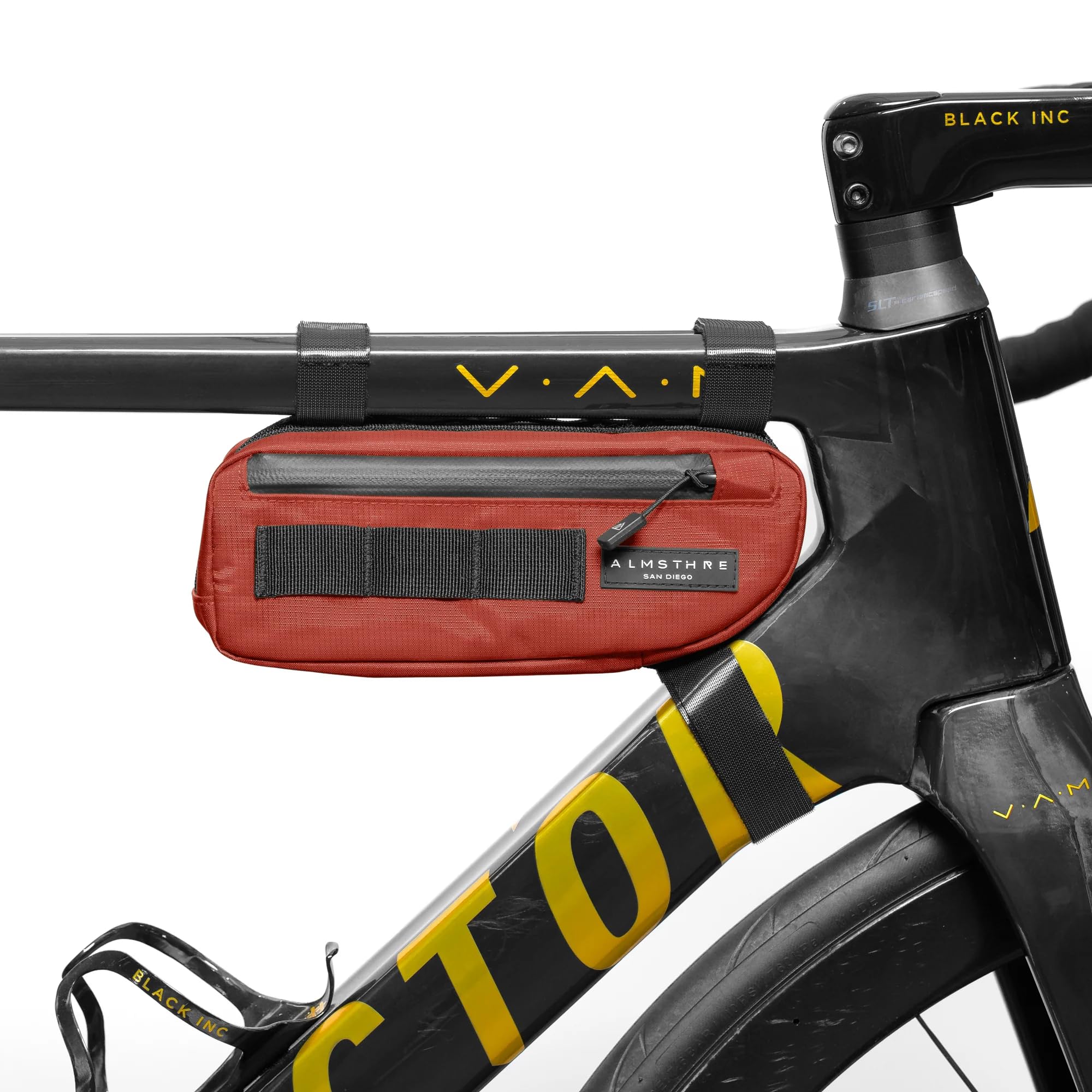 ALMSTHRE Bike Frame Bag | Weather-Resistant, Waterproof Zippers & Dual-Sided Access for Road, MTB, and Ebike Frames