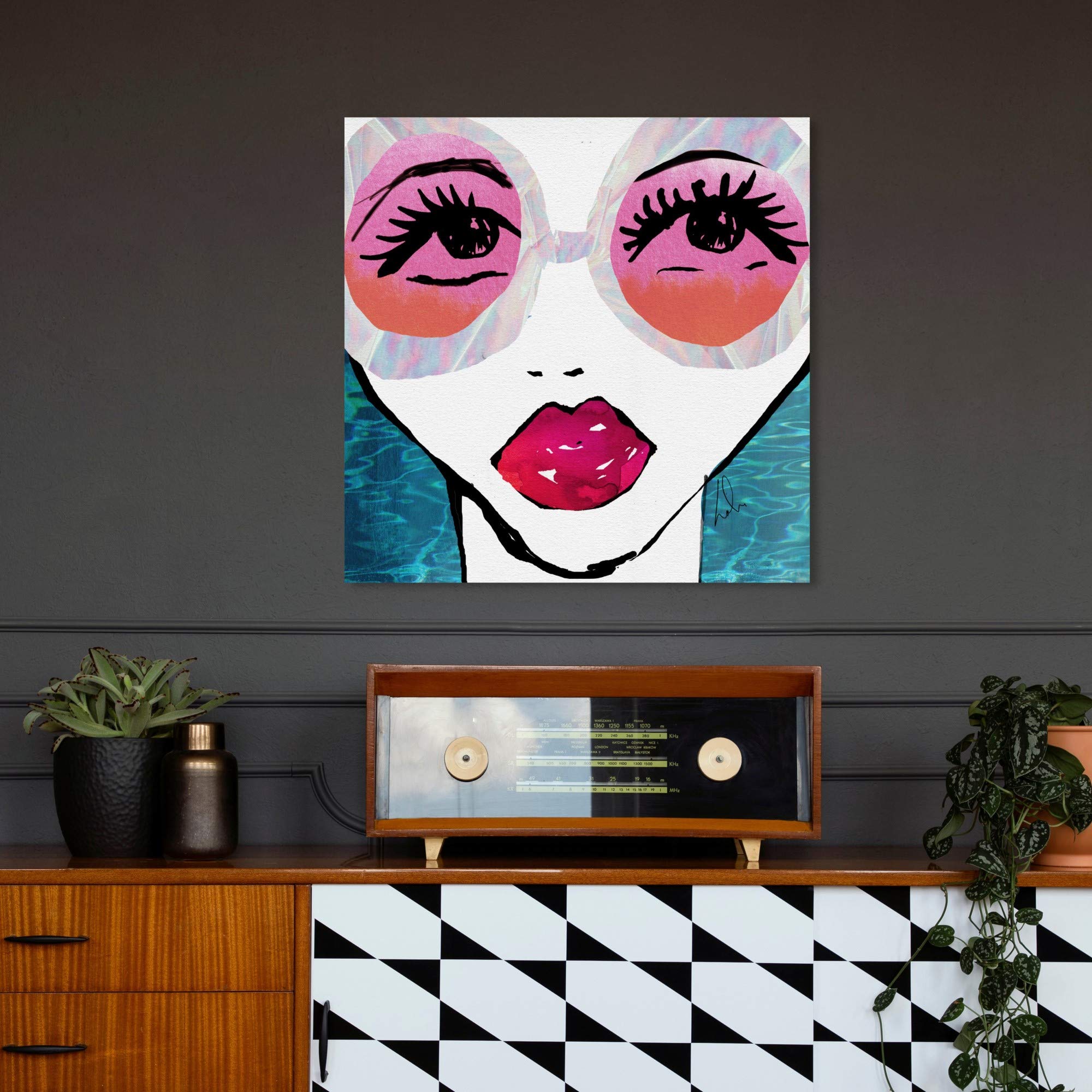 Amazon.com: The Oliver Gal Artist Co. Fashion and Glam Wall