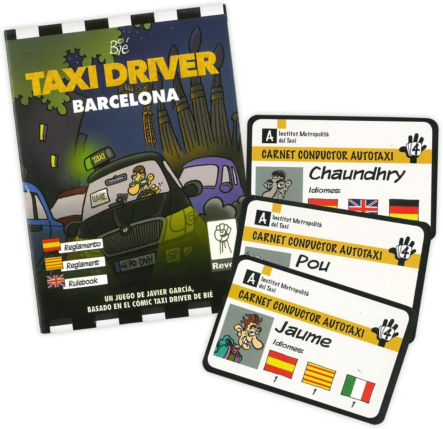 #Juegodemesa Taxi Driver Barcelona por 5,97€ ¡¡40% de descuento!!