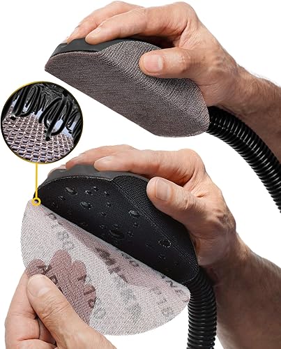 Miniatura 4 de Mirka Abranet - Disco de red de 6 pulgadas, grano 600, discos de lija con gancho y bucle, 10 unidades, 9A-241-600RP